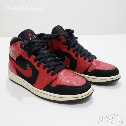 Nike Air Jordan 1 Mid Retro 554724 Оригинал 41.5-42 26.5cm, снимка 8 - Маратонки - 43533469
