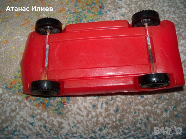 Соц пластмасова количка играчка, снимка 6 - Коли, камиони, мотори, писти - 51553556