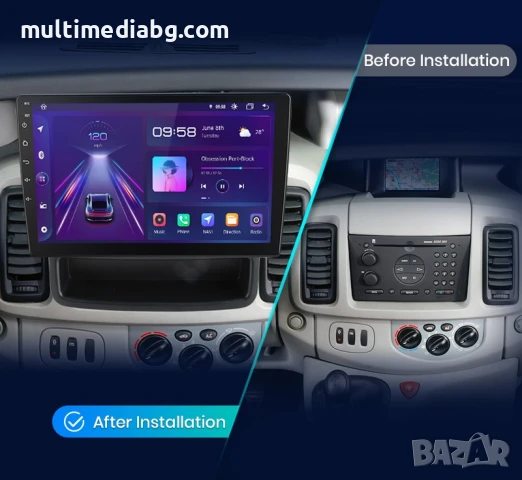 Nissan Primastar 2010 - 2014 Мултимедия Навигация Android, снимка 2 - Аксесоари и консумативи - 51105761