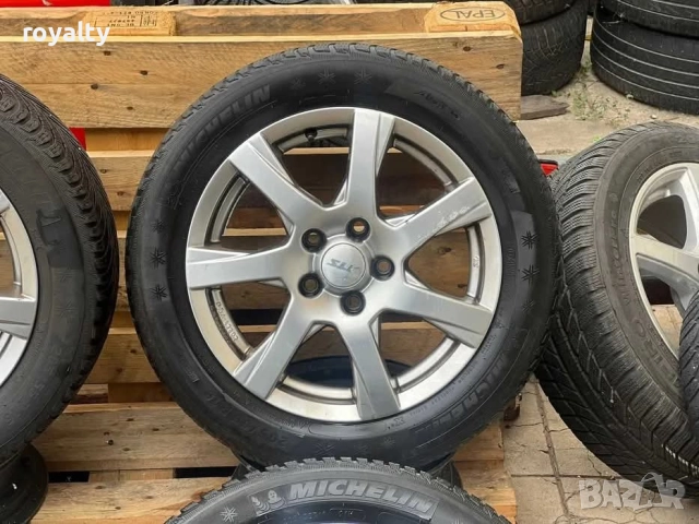 5х112 15 Джанти Audi Vw Seat Skoda 5x112 Ауди Фолксваген Сеат Шкода ЕТ 42 J 6.5, снимка 6 - Аксесоари и консумативи - 51716259