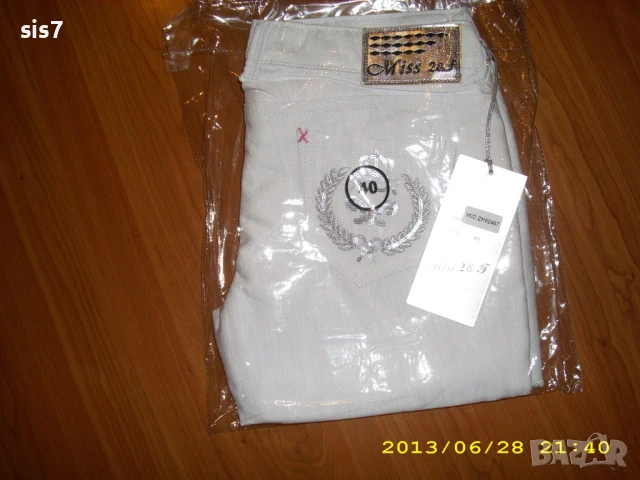 нови бели бермуди от Англия номер UK-12/40, снимка 5 - Къси панталони и бермуди - 51080159