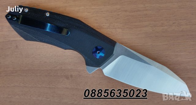 Сгъваем нож ZT 0456/ Zero tolerance, снимка 10 - Ножове - 26544591