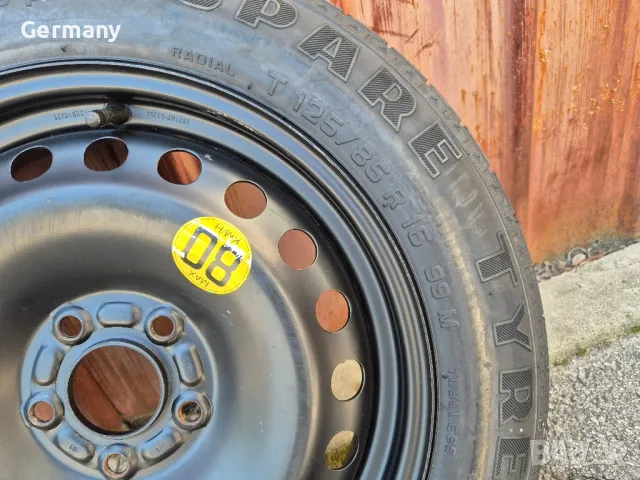 резервна гума за форд патерица 16 цола ford 5x108, снимка 3 - Части - 50005106