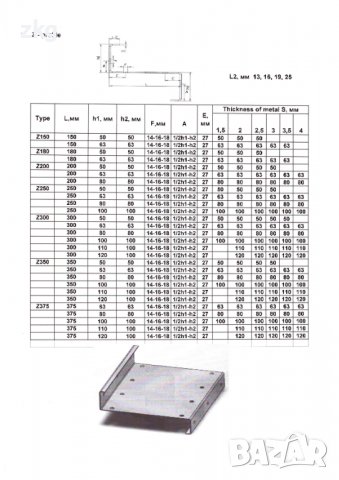 Студено-огънати C профили от поцинкована ламарина, снимка 15 - Строителни материали - 40213056