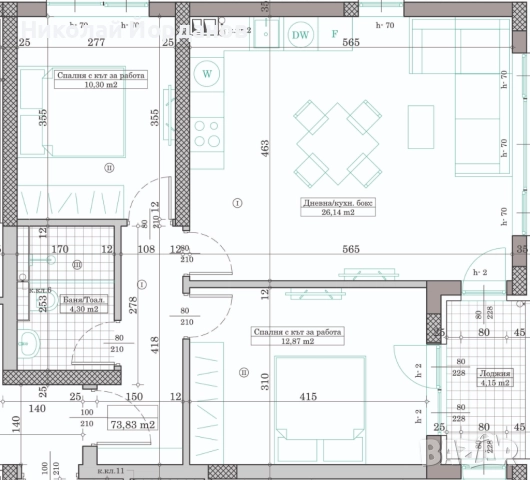Слънчев Тристаен Апартамент С Нескриваема Панорама, снимка 9 - Апартаменти - 52520719