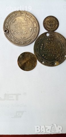 4 турски сребърни монети, снимка 7 - Нумизматика и бонистика - 32460987