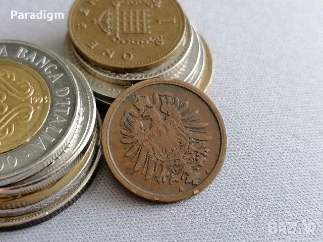 Райх монета - Германия - 2 пфенига | 1874г.; серия А, снимка 2 - Нумизматика и бонистика - 36618974