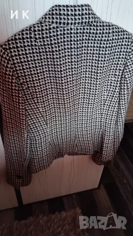Черно-бяло сако, снимка 3 - Сака - 49592484