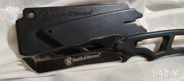 Smith & Wesson Sw990 Black Neck Survival Tactical Knife, снимка 11 - Ножове - 43885340