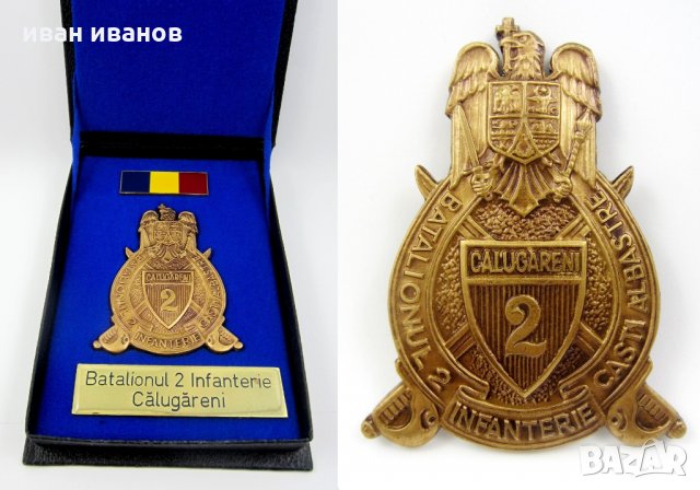 Министерство на отбраната-Румъния-Почетен медал-Пехотен батальон