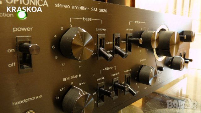 OPTONICA SM-3636, снимка 6 - Ресийвъри, усилватели, смесителни пултове - 28652580