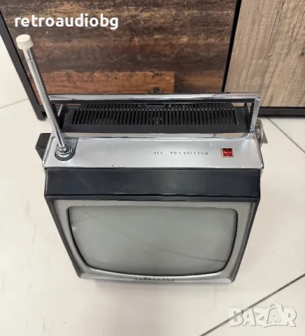 💥Колекционерски портативен телевизор NATIONAL TR-912 - 8 инча - 1970 г. - Made in Japan💥, снимка 2 - Телевизори - 50250543