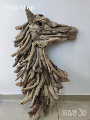 Конска глава ръчно изработена от Индонезия 