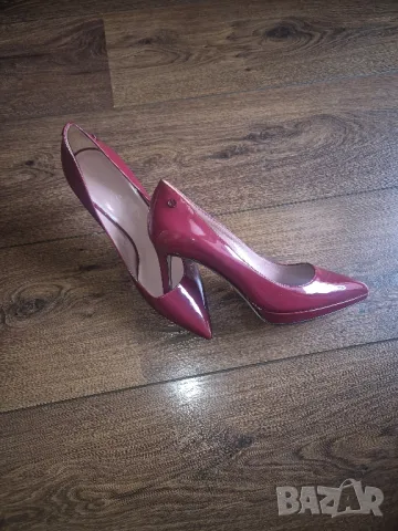 Gucci N36 1/2 обувки с ток ест.кожа , снимка 17 - Дамски обувки на ток - 50408471