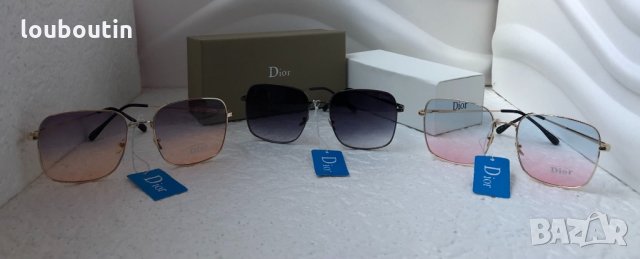 DIOR 2021 слънчеви очила  UV 400 защита с лого, снимка 12 - Слънчеви и диоптрични очила - 33570255