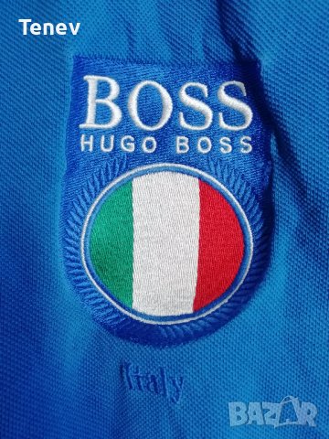 Hugo Boss Italy Италия Polo оригинална тениска Modern Fit, снимка 3 - Тениски - 38230215