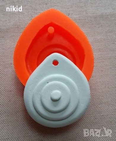 Окото на Назар Nazar дълбок силиконов молд форма калъп фондан гипс шоколад сапун декор, снимка 3 - Форми - 37851499