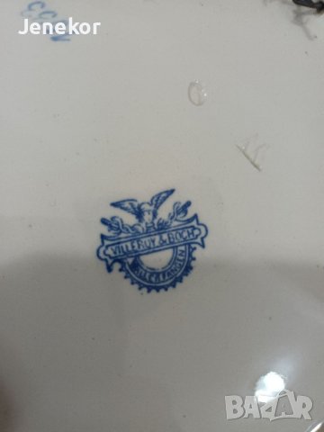Стара чиния  Villeroy&boch. , снимка 5 - Антикварни и старинни предмети - 40597182