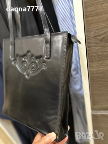 Чанта естествена кожа Германия, снимка 16 - Чанти - 50887511