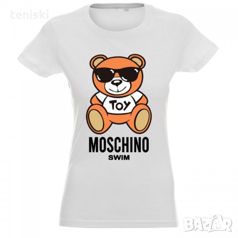  Тениска Moschino Bear принт Нови модели и цветове