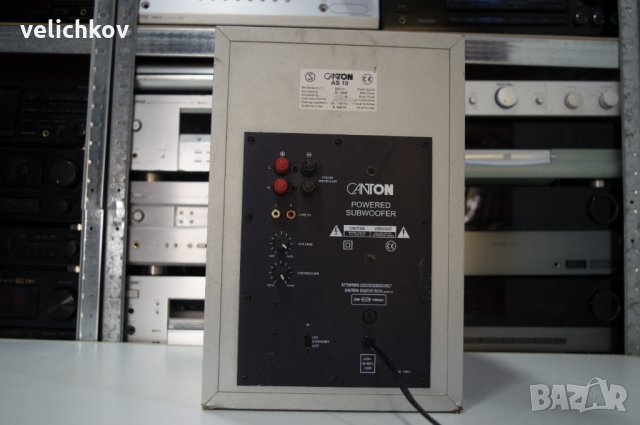 Субуфер Canton as 10, снимка 2 - Ресийвъри, усилватели, смесителни пултове - 34585730