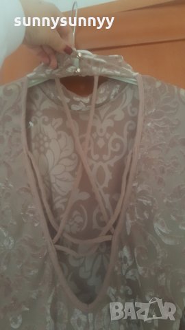 Красива рокля с ефектен гръб, снимка 2 - Рокли - 32212641