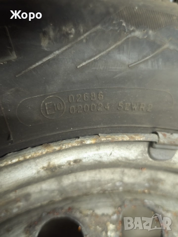 8 броя гуми и джанти 195/65/15 за Мерцедес , снимка 4 - Гуми и джанти - 52595085