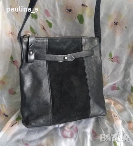 Дамска чанта от естествена кожа "Next" / genuine leather cross body bagbag, снимка 2 - Чанти - 37154722