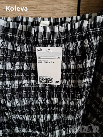 H&M нова блузка с етикет, снимка 2 - Блузи с дълъг ръкав и пуловери - 51030148