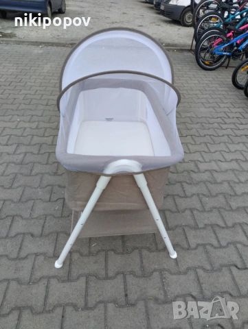 MONI Бебешко легло KALINIHTA бежов, снимка 4 - Кошарки - 53565202