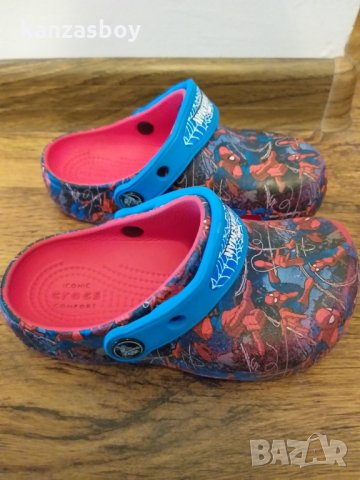 Crocs Kids Fun Lab Spiderman Clog - страхотни детски кроксове, снимка 7 - Детски сандали и чехли - 32867293