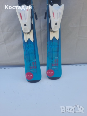 Карвинг детски ски Elan starr 110см.  , снимка 6 - Зимни спортове - 52207897