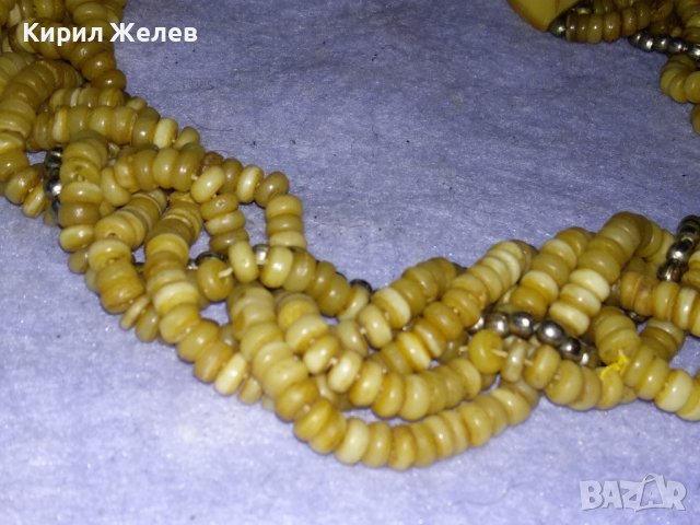 ОГЪРЛИЦА от РОГ / КАМИЛСКА КОСТ МАЙСТОРСКА РЪЧНА ЕТНО СТИЛ ИЗРАБОТКА МЪНИСТЕНА 32795, снимка 11 - Колиета, медальони, синджири - 39201808