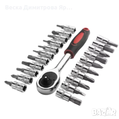 Куфар с инструменти 108 части - Гедоре, снимка 6 - Куфари с инструменти - 52665668