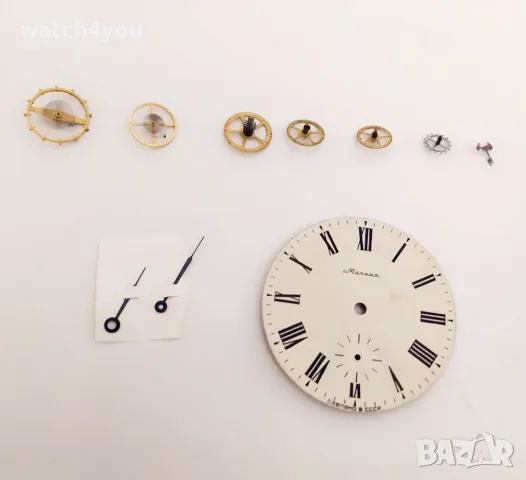 ЦИФЕРБЛАТ ЗА ЧАСОВНИК. ЦИФЕРБЛАТИ ЗА ЧАСОВНИЦИ.ЧАСТИ ЗА РУСКИ ЧАСОВНИЦИ БАЛАНС СТЪКЛО ПРУЖИНА КОЛЕЛО, снимка 7 - Други - 28505936