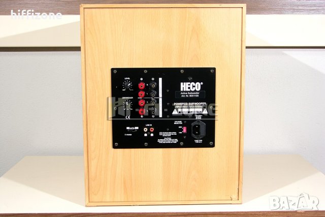  Субуфер Heco active subwoofer , снимка 6 - Тонколони - 33535853