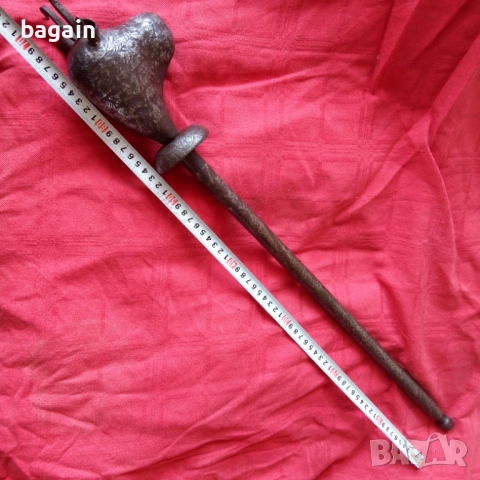 Уникален  боздуган, скиптър, булава. Рустам., снимка 4 - Антикварни и старинни предмети - 52943875