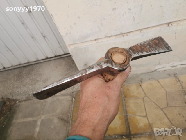 БРАДВА/КИРКА/ПИКЕЛ-65Х28СМ 1101260617LCHERY1, снимка 10 - Антикварни и старинни предмети - 53059393