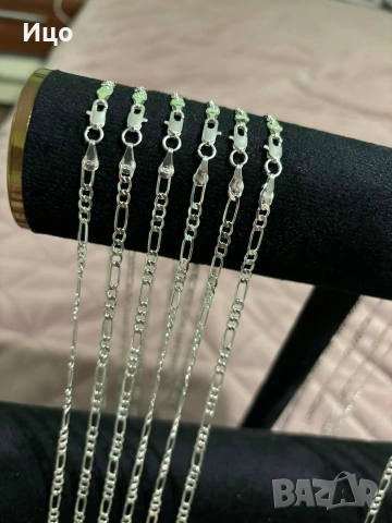 Сребърни синджири проба 925 , снимка 2 - Колиета, медальони, синджири - 53479309