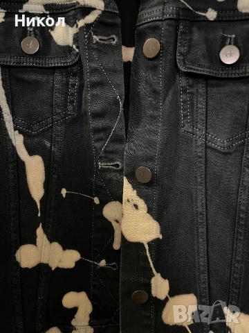 Дънково яке Calvin Klein (S р-р) , снимка 2 - Якета - 53457276