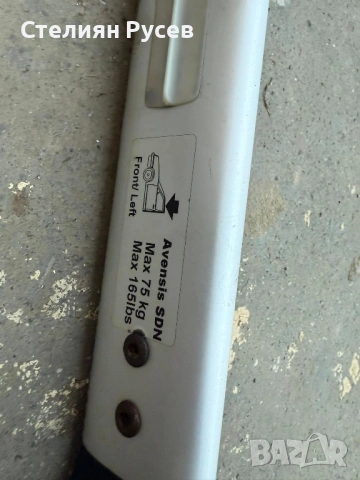 toyota avensis 2016 напречни греди за багажник цена 110 евро или 215,14 лева - с 2 странични капака , снимка 4 - Аксесоари и консумативи - 53104428