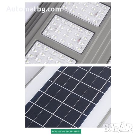 Интегрирана соларна лампа Automat 40W LED/8W Соларен панел, снимка 6 - Друга електроника - 26974586