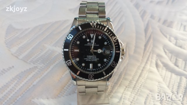 САМОНАВИВАЩ СЕ МЪЖКИ ЧАСОВНИК ROLEX SUBMARINER, снимка 2 - Мъжки - 34644402