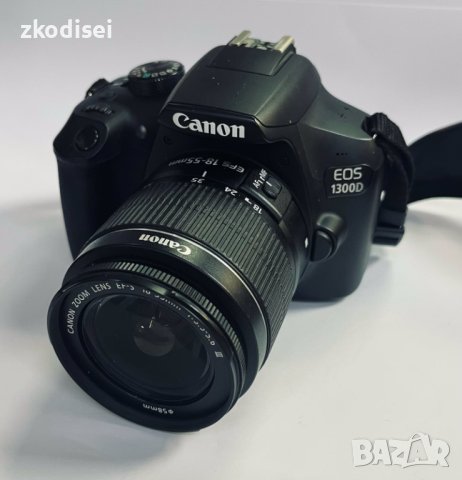 CANON EOS 1300D, снимка 1 - Фотоапарати - 43836164