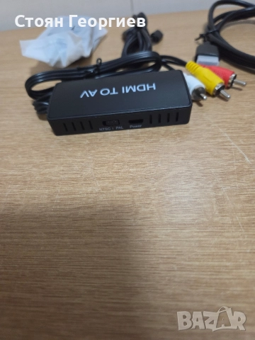 Чисто нов HDMI TO AV CONVERTOR, снимка 3 - Друга електроника - 52771803