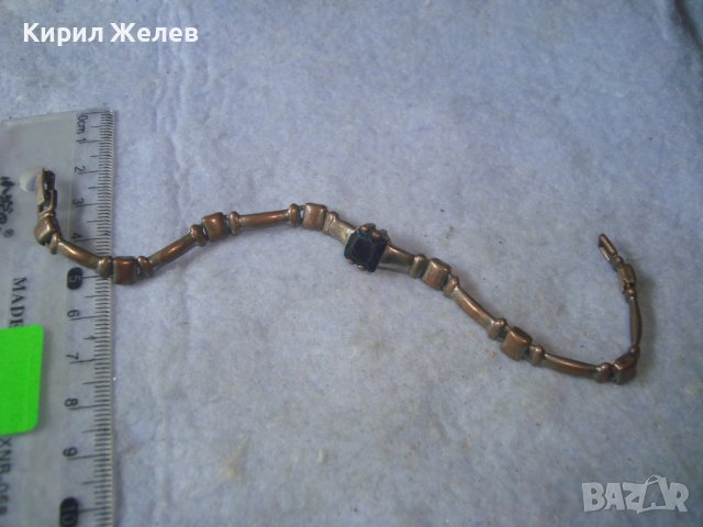 СТАРА БРОНЗОВА ВИНТИДЖ АРТ ДЕКО ГРИВНА 24337, снимка 6 - Антикварни и старинни предмети - 37744304