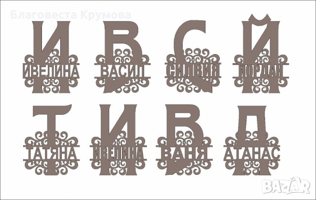 Сувенир с Вашето име, снимка 2 - Декорация за дома - 27504411