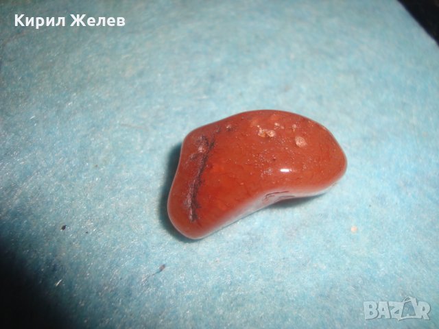 НАТУРАЛЕН СКЪПОЦЕНЕН КАМЪК КАРНЕОЛ МИНЕРАЛ 24393, снимка 8 - Други - 35596693