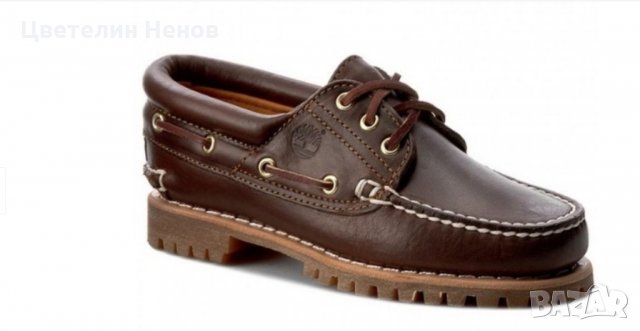 стилни мокасини Timberland 3-eye Classic Lug 51304, снимка 2 - Детски обувки - 27860787