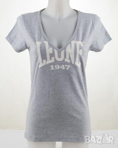 Дамска тениска в сив цвят марка Leone 